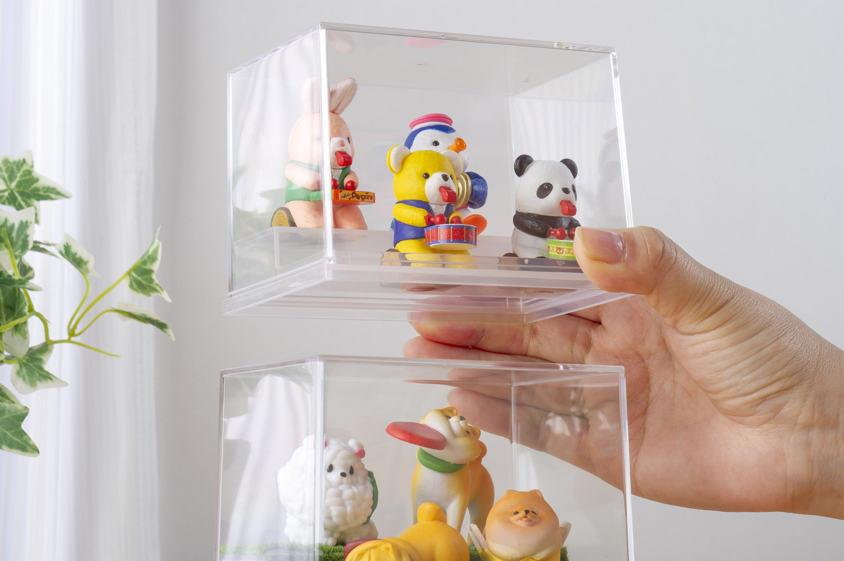 Inomata Gacha Figure Capsule Toy Display Case