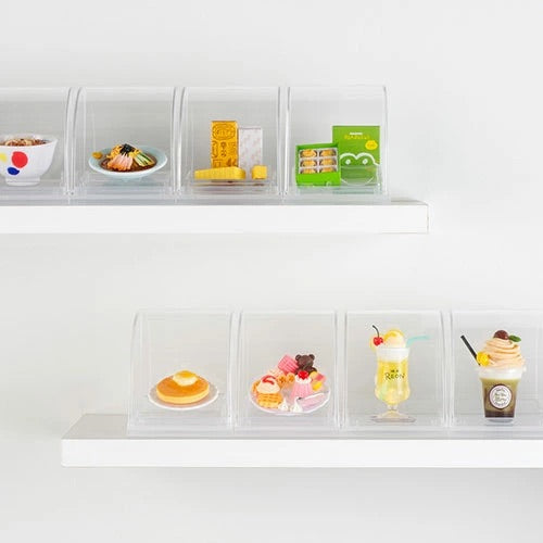 Inomata Gacha Miniature Food Capsule Toy Display Case
