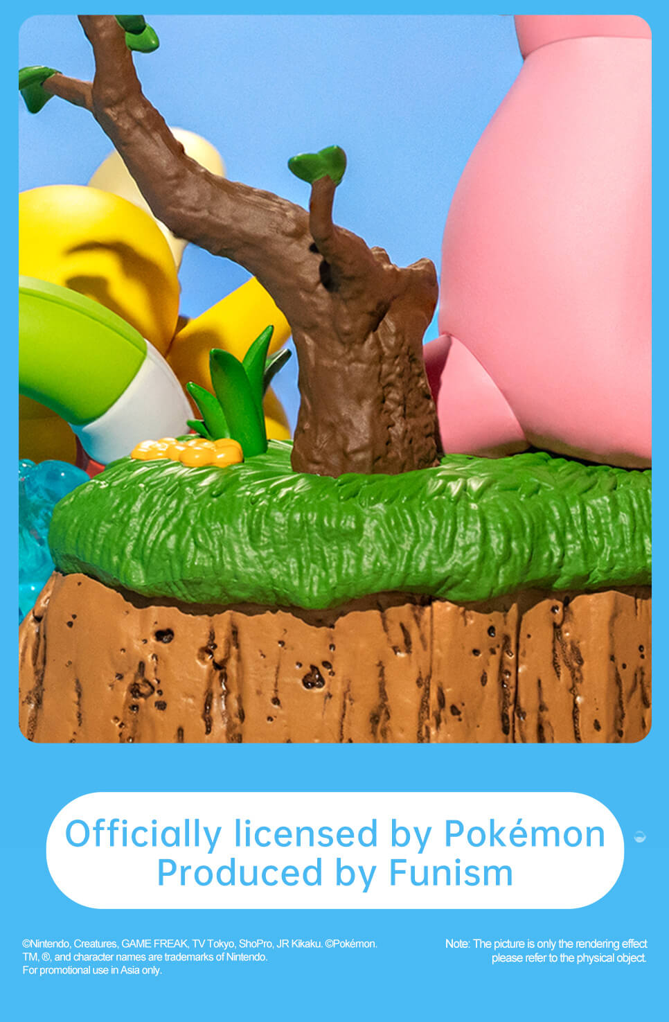 Pokemon Prime Funism Statue Figure - Psyduck and Slowpoke