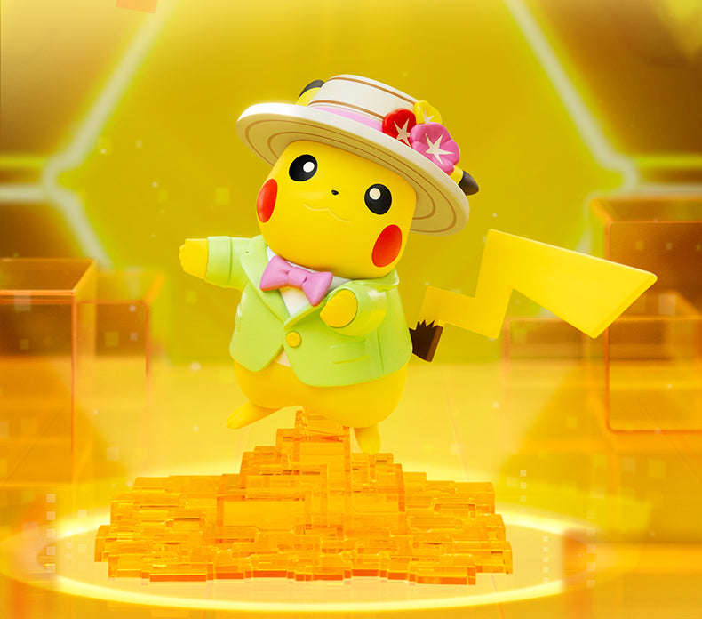 Pokemon Unite Prime Twinkmont Funism Figure - Pikachu Holowear Ver