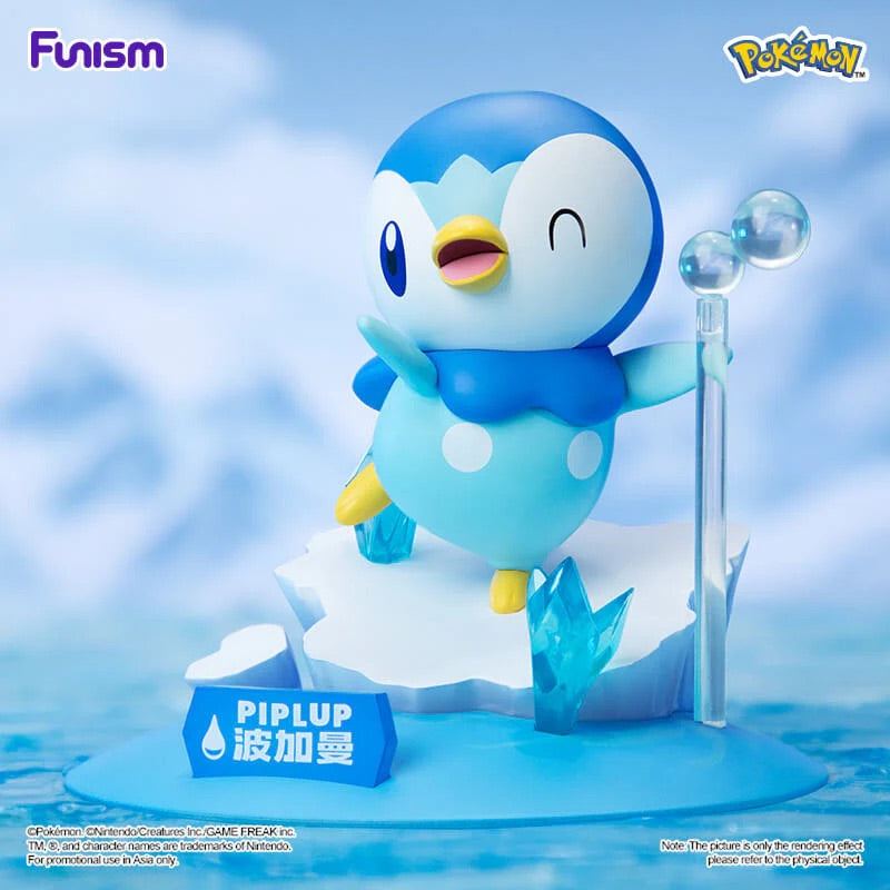 Pokemon Prime Twinkmont Funism Figure - Piplup