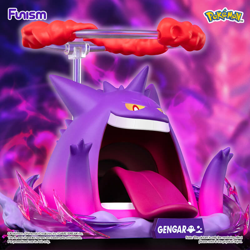 Pokemon Prime Twinkmont Funism Statue Figure - Gigantamax Gengar