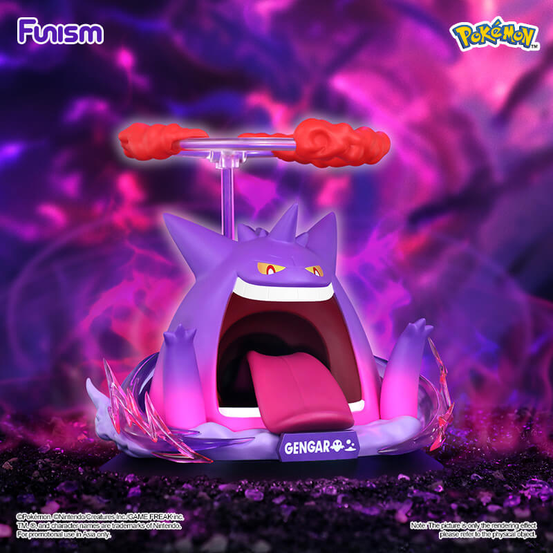 Pokemon Prime Twinkmont Funism Statue Figure - Gigantamax Gengar