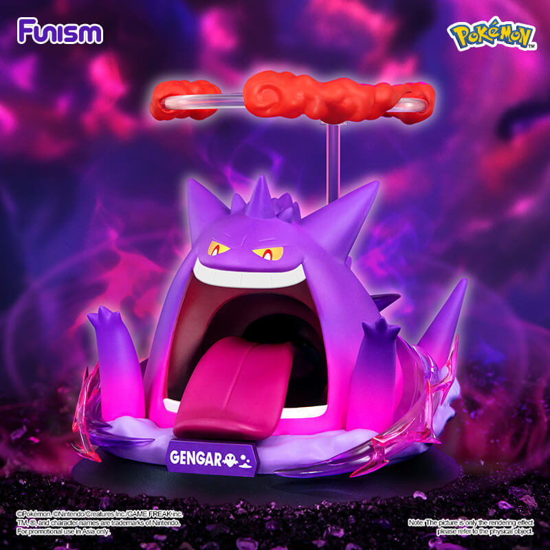 Pokemon Prime Twinkmont Funism Statue Figure - Gigantamax Gengar