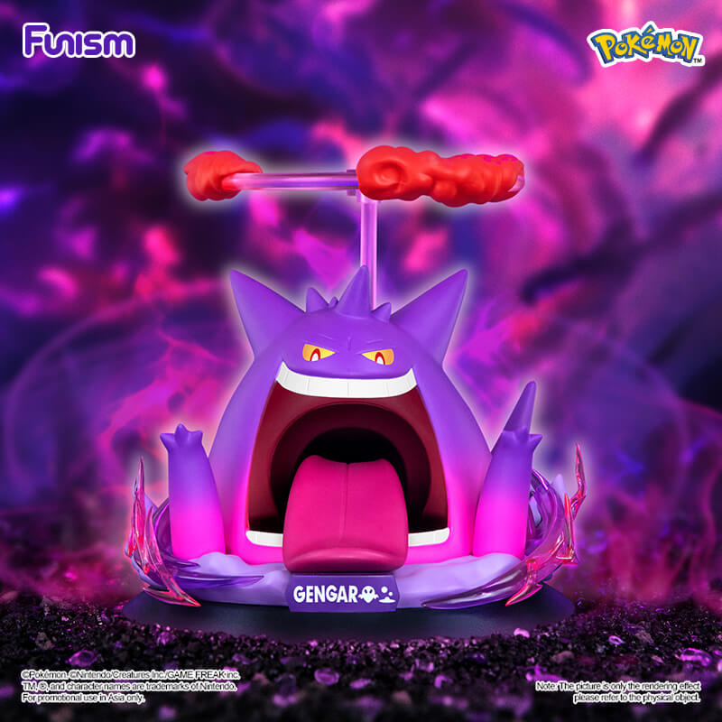 Pokemon Prime Twinkmont Funism Statue Figure - Gigantamax Gengar