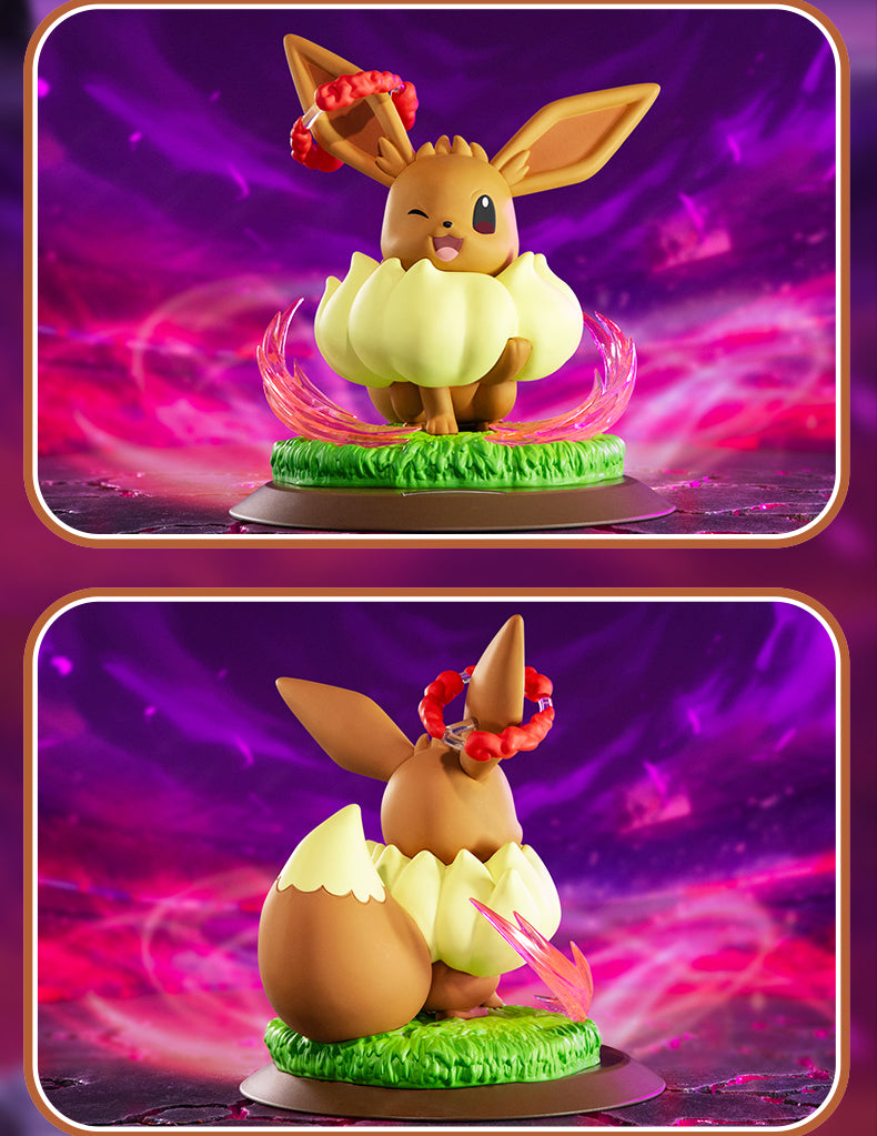 Pokemon Prime Twinkmont Funism Statue Figure - Gigantamax Eevee
