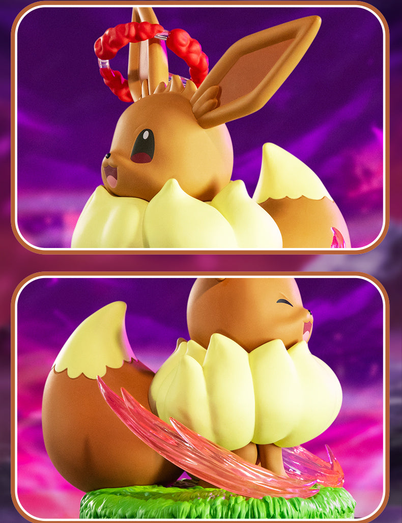 Pokemon Prime Twinkmont Funism Statue Figure - Gigantamax Eevee
