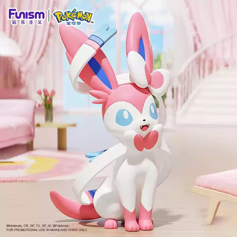 Pokemon Home Collection 1/1 Life Size Figure Statue Funism - Sylveon