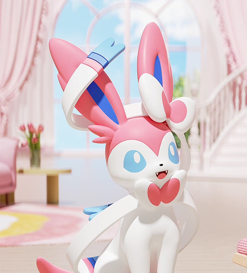 Pokemon Home Collection 1/1 Life Size Figure Statue Funism - Sylveon
