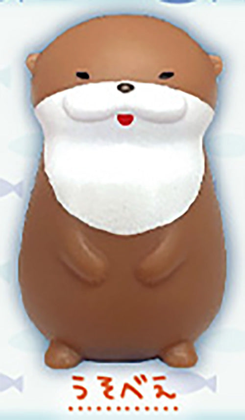 Otter Usoyan Sofubi Soft Vinyl Figure Gacha Gashapon Complete Set