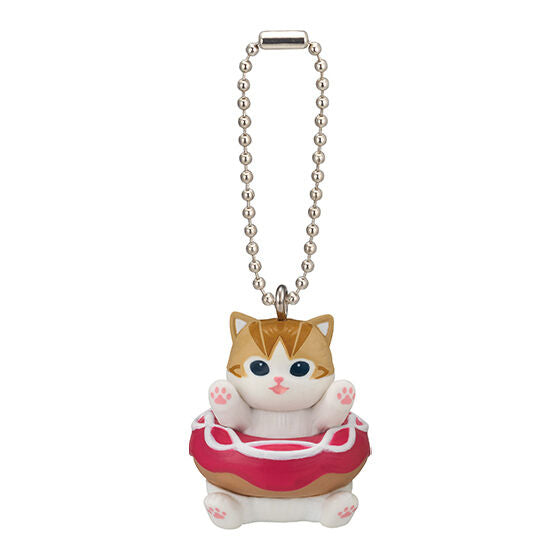 Mofusand Donut Nyan Cat Mascot Figure Keychain Gacha Gashapon Complete Set