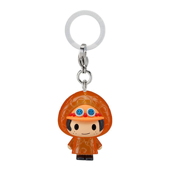 ONE PIECE Mejirushi Accessory POP Style! 2 Marker Charm Keychain Gashapon Complete Set Gacha