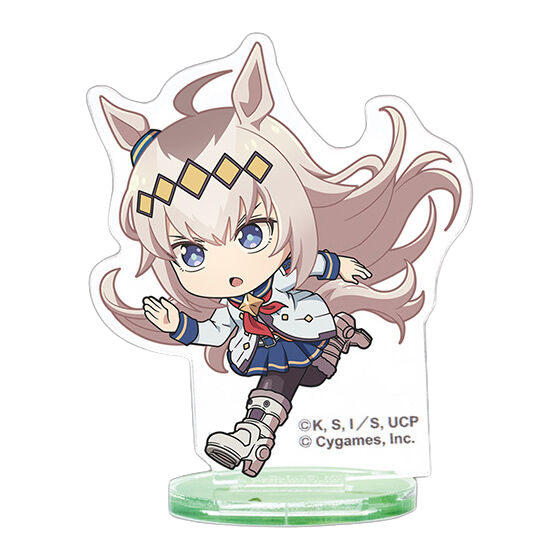 Umamusume Pretty Derby Cinderella Gray Full Speed Acrylic Stand Figure Gashapon Capsule Toy Complete Set