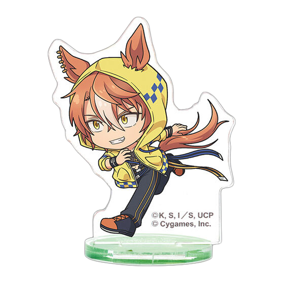 Umamusume Pretty Derby Cinderella Gray Full Speed Acrylic Stand Figure Gashapon Capsule Toy Complete Set