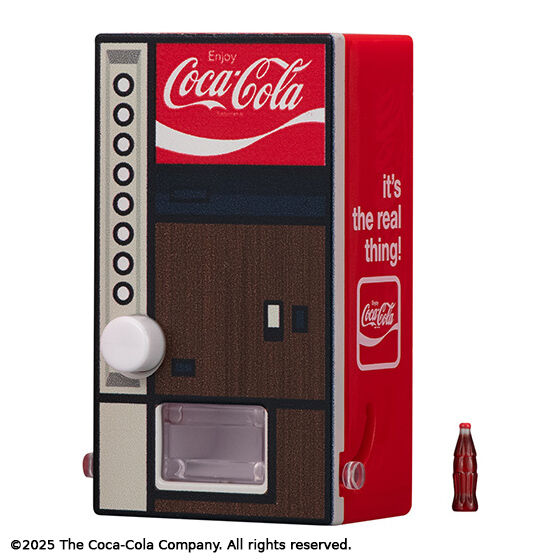 Coca-Cola Coke Miniature Vending Machine Retro Figure Gashapon Capsule Toy Complete Set