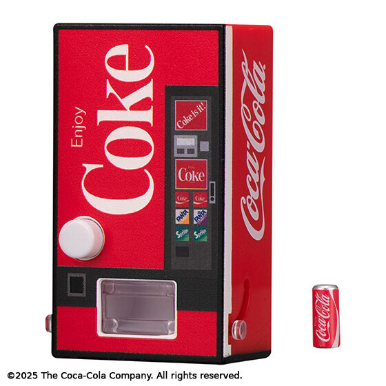 Coca-Cola Coke Miniature Vending Machine Retro Figure Gashapon Capsule Toy Complete Set