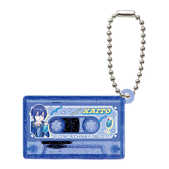 Vocaloid Hatsune Miku Cassette Tape Charm Keychain Gashapon Capsule Toy Complete Set
