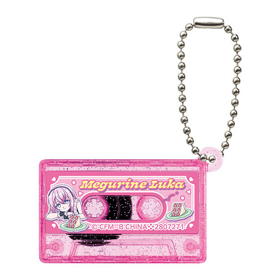 Vocaloid Hatsune Miku Cassette Tape Charm Keychain Gashapon Capsule Toy Complete Set