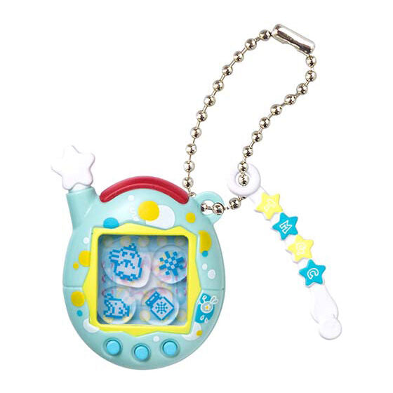 Tamagotchi Shaka Shaka Charm Collection 2 Shaker Keychain Gashapon Capsule Toy Complete Set