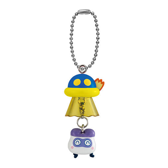 Tamagotchi UFO Swing Keychain Gashapon Capsule Toy Complete Set