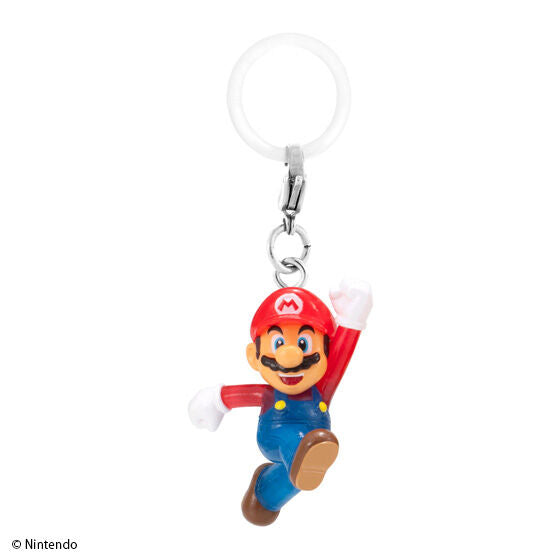 Super Mario Marker Accessory Vol. 2 Keychain Gashapon Capsule Toy Complete Set