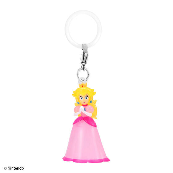 Super Mario Marker Accessory Vol. 2 Keychain Gashapon Capsule Toy Complete Set
