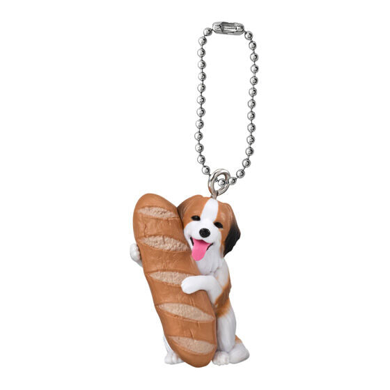 Inupan Returns 2 Dog Bread Bakery Keychain Gashapon Capsule Toy Complete Set