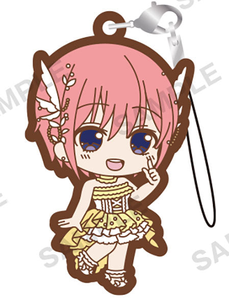 The Quintessential Quintuplets Capsule Rubber Strap Radiant ver. Keychain Gacha Gashapon Complete Set