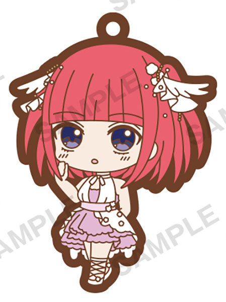 The Quintessential Quintuplets Capsule Rubber Strap Radiant ver. Keychain Gacha Gashapon Complete Set