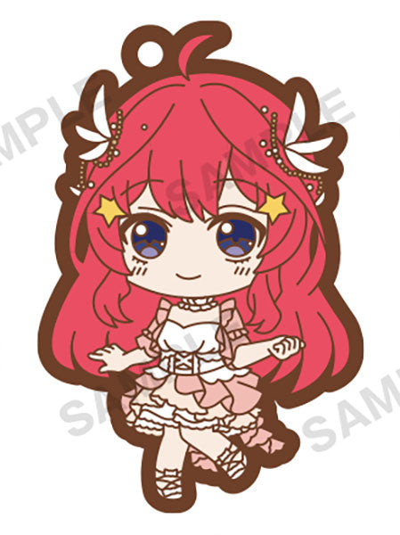 The Quintessential Quintuplets Capsule Rubber Strap Radiant ver. Keychain Gacha Gashapon Complete Set