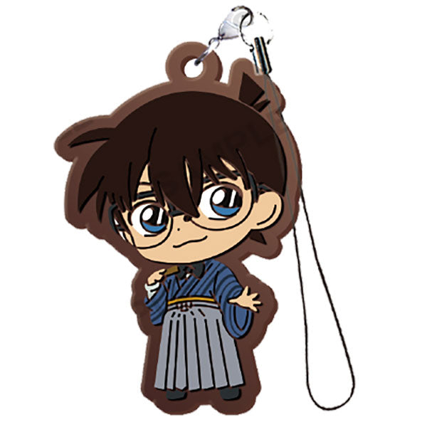 Detective Conan Capsule Rubber Strap Japanese & Western Style Ver. Gacha Gashapon Complete Set