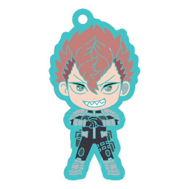 Kaiju No. 8 Capsule Rubber Keychain Gashapon Capsule Toy Complete Set