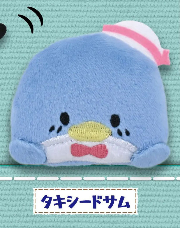 Sanrio Hapidanbui Plush Badge Pin Gacha Gashapon Complete Set