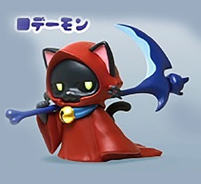 Shinyagami-san Shinigami Neko Cat Mini Figure Gacha Gashapon Complete Set