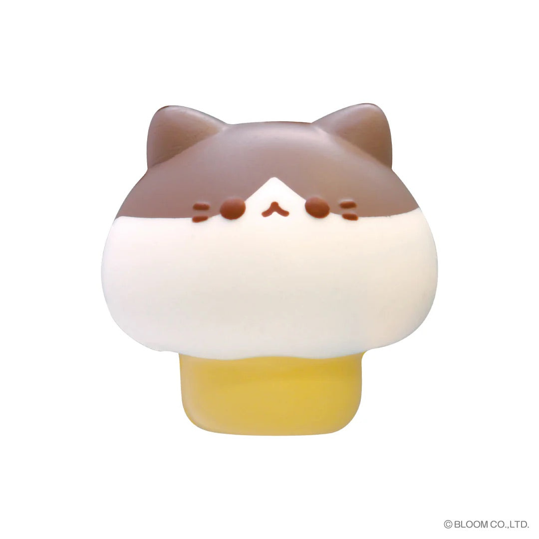 Kemomimi-take Animal Mushroom Squishy Gacha Gashapon Complete Set