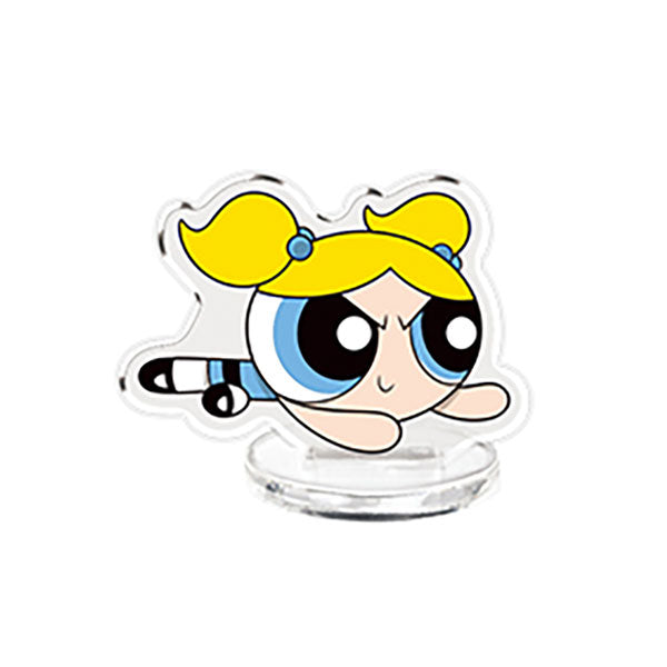 Powerpuff Girls Mame Character Stand Acrylic Figure Gacha Gashapon Complete Set