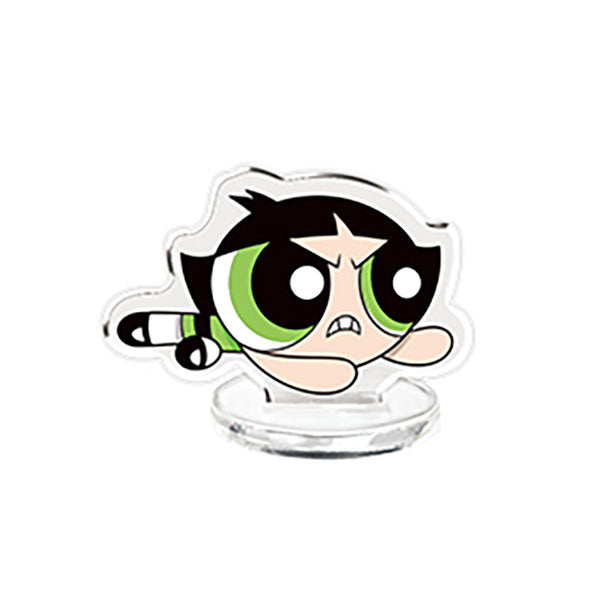 Powerpuff Girls Mame Character Stand Acrylic Figure Gacha Gashapon Complete Set