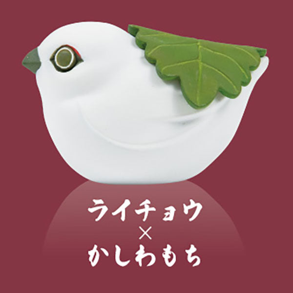 Wagashitori Mascot Figure Japanese Sweets Birds Gacha Gashapon Complete Set