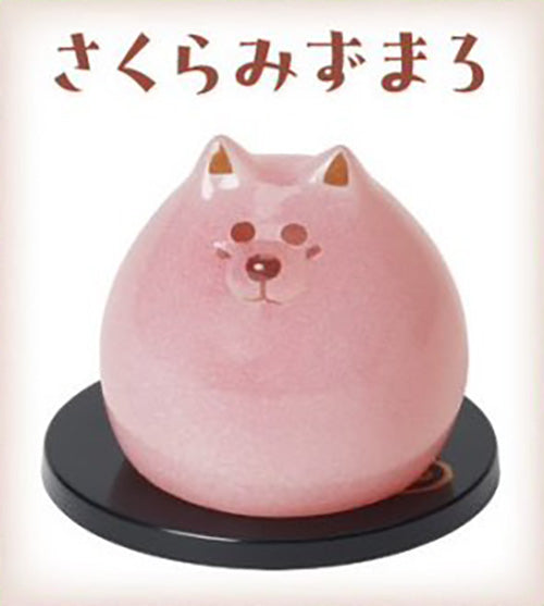 Animal Attraction Kaineko Shoji Mayuga Inu Manju 3 Figure Gacha Gashapon Complete Set