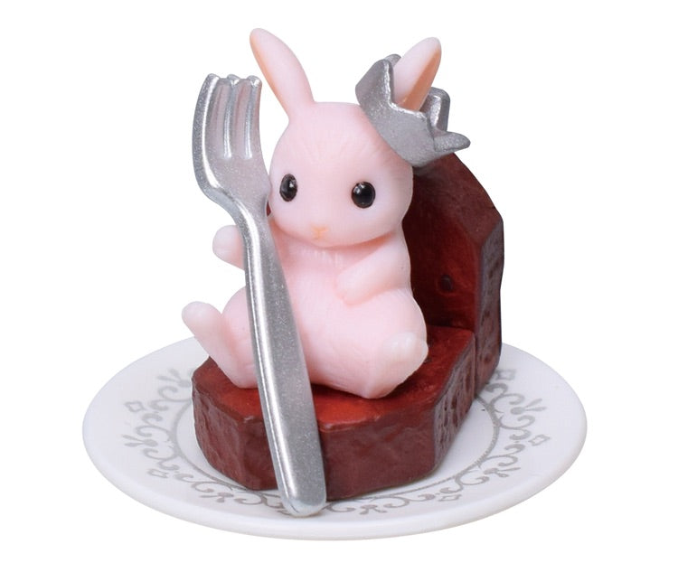 Usagi Confectionery Honpo Rabbit Cake Shop Mini Figure Gacha Gashapon Complete Set