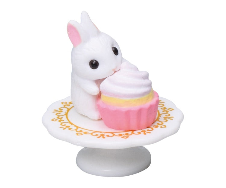Usagi Confectionery Honpo Rabbit Cake Shop Mini Figure Gacha Gashapon Complete Set
