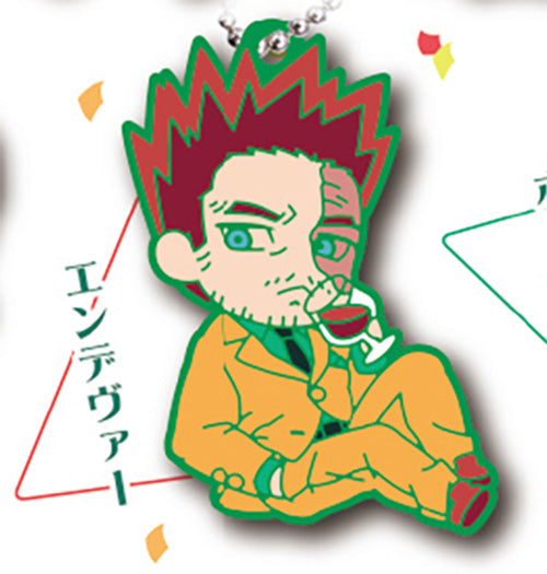 Defo Raba My Hero Academia Party Time! Rubber Keychain Gacha Gashapon Complete Set