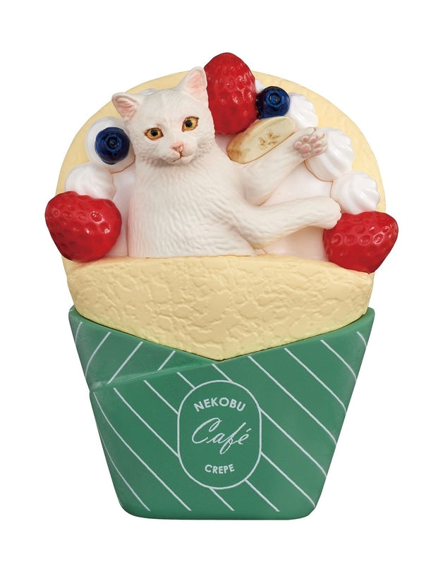 Nekobu Cat Club Sweets Nyanko Cushion Figure 2 Gacha Gashapon Complete Set