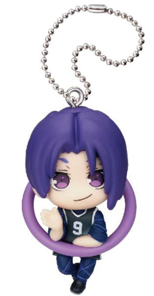 Blue Lock Konnichiwa! Figure Mascot Keychain Gacha Gashapon Complete Set