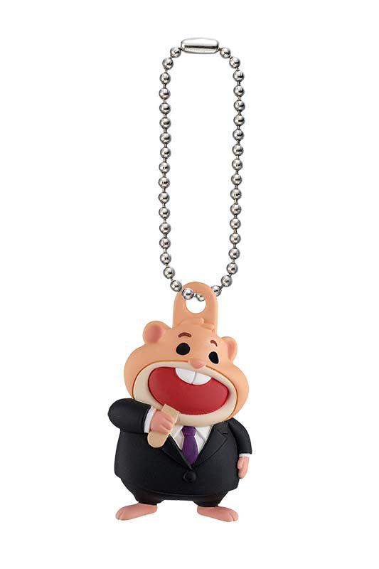 Zootopia Petanko Flat Mascot Figure Keychain Gacha Gashapon Complete Set