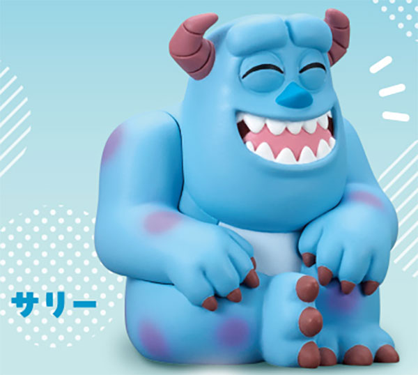 Disney Monsters Inc. HAHAHA! Fig. Mini Figure Gacha Gashapon Complete Set