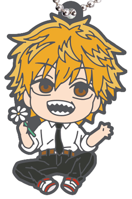 Chainsaw Man The Movie: Reze Arc Defo Raba! Rubber Keychain Gashapon Complete Set Gacha