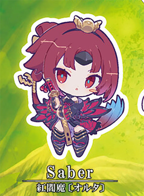 Fate/Grand Order Acrylic Keychain Vol.2 Gacha Gashapon Complete Set
