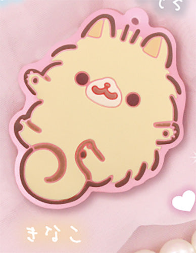 Pomeranian Mochi Rubber Ball Chain Mascot Keychain Gacha Gashapon Complete Set