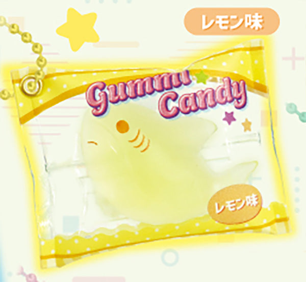 Leonardo Shark Collection Gummy Candy Mascot Keychain Gacha Gashapon Complete Set